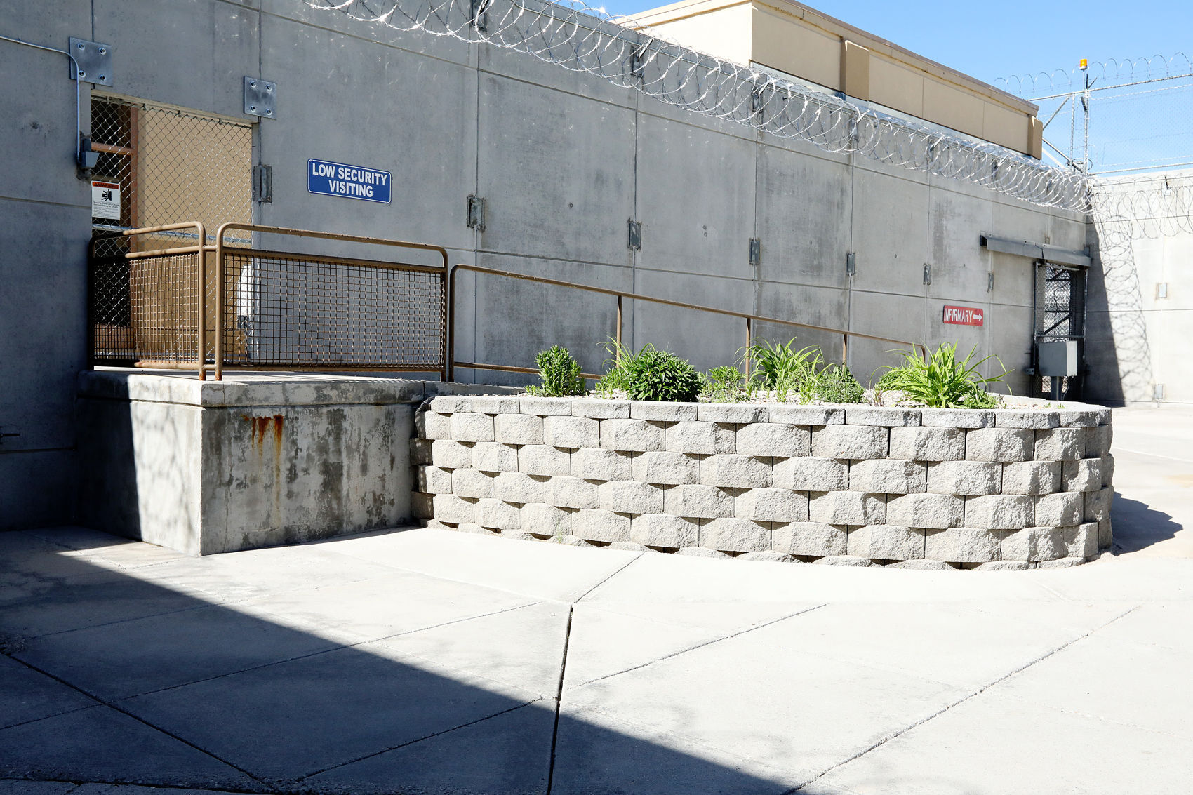 Prison entrance